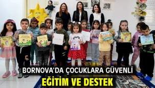 Bornova'da çocuklara güvenli eğitim ve destek