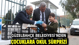 Güzelbahçe Belediyesi'nden Çocuklara Okul Sürprizi