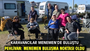 KARAVANCILAR MENEMEN'DE BULUŞTU PEHLİVAN: MENEMEN BULUŞMA NOKTASI OLDU