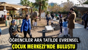 Öğrenciler ara tatilde Evrensel Çocuk Merkezi'nde buluştu