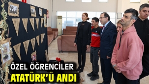 Özel Öğrenciler Atatürk'ü Andı 