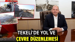 Tekeli'de Yol ve Çevre Düzenlemesi