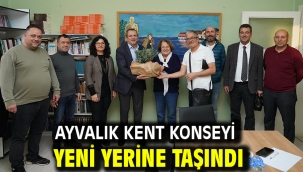 Ayvalık Kent Konseyi yeni yerine taşındı…