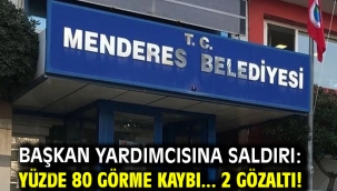 Başkan yardımcısına saldırı: Yüzde 80 görme kaybı... 2 gözaltı!