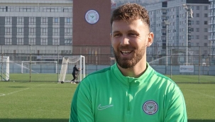 Çaykur Rizesporlu Tarık Çetin: 'Tamamen Beşiktaş maçına odaklandık!'