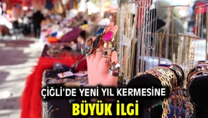 Çiğli'de Yeni Yıl Kermesine Büyük İlgi