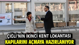Çiğli'nin ikinci Kent Lokantası kapılarını açmaya hazırlanıyor