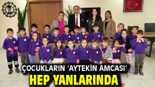 Çocukların 'Aytekin Amcası' hep yanlarında