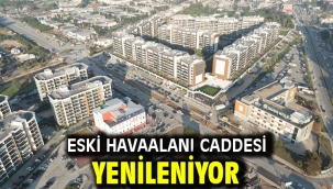 Eski Havaalanı Caddesi yenileniyor
