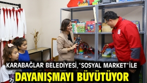 Karabağlar Belediyesi, "Sosyal Market" ile dayanışmayı büyütüyor