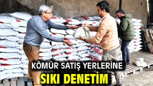 Kömür satış yerlerine sıkı denetim