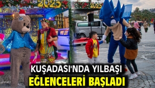 KUŞADASI'NDA YILBAŞI EĞLENCELERİ BAŞLADI