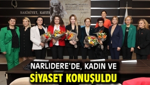 Narlıdere’de, Kadın Ve Siyaset Konuşuldu