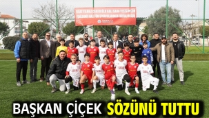 Başkan Çiçek Sözünü Tuttu