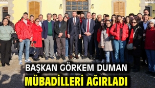 Başkan Görkem Duman mübadilleri ağırladı