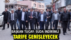 Başkan Tugay: Suda indirimli tarife genişleyecek