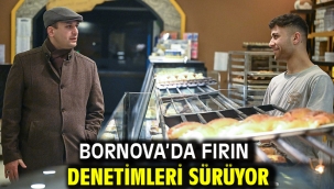 Bornova'da fırın denetimleri sürüyor
