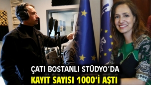 Çatı Bostanlı Stüdyo'da kayıt sayısı 1000'i aştı