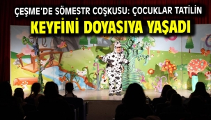 Çeşme'de Sömestr Coşkusu: Çocuklar tatilin keyfini doyasıya yaşadı!