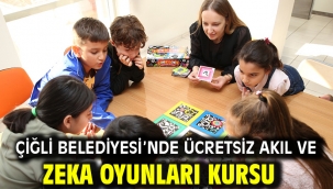 Çiğli Belediyesi’nde Ücretsiz Akıl ve Zeka Oyunları Kursu