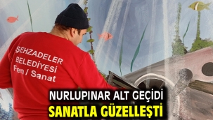 Nurlupınar Alt Geçidi Sanatla Güzelleşti