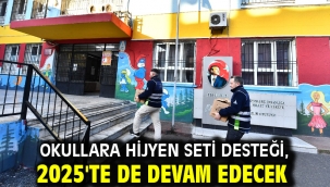 Okullara hijyen seti desteği, 2025'te de devam edecek