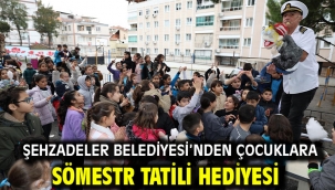 Şehzadeler Belediyesi'nden Çocuklara Sömestr Tatili Hediyesi