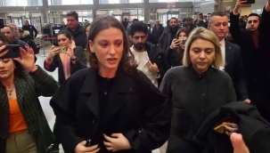 Serenay Sarıkaya, adliyede