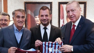 Trabzonspor'dan Erdoğan'a teşekkür