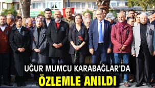 Uğur Mumcu Karabağlar'da özlemle anıldı