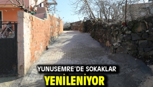 Yunusemre'de Sokaklar Yenileniyor