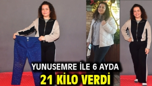 Yunusemre İle 6 Ayda 21 Kilo Verdi