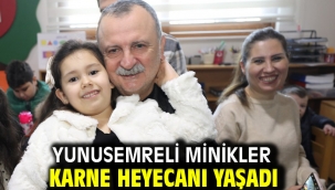 Yunusemreli Minikler Karne Heyecanı Yaşadı