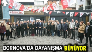 Bornova'da dayanışma büyüyor