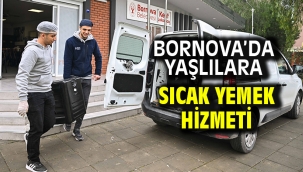 Bornova'da yaşlılara sıcak yemek hizmeti