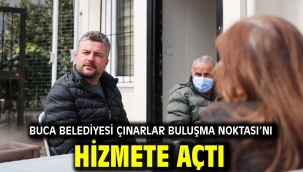 Buca Belediyesi Çınarlar Buluşma Noktası'nı hizmete açtı