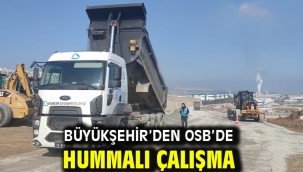 Büyükşehir'den OSB'de hummalı çalışma