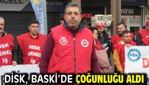 DİSK, BASKİ'de çoğunluğu aldı