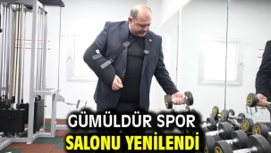 Gümüldür Spor Salonu Yenilendi
