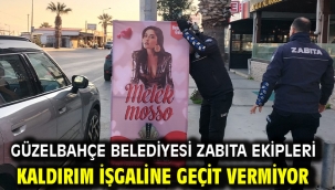 Güzelbahçe Belediyesi Zabıta Ekipleri Kaldırım İşgaline Geçit Vermiyor