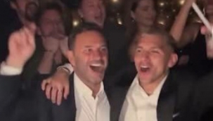 Lucas Torreira'ya çılgın doğum günü partisi