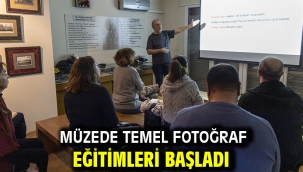  Müzede temel fotoğraf eğitimleri başladı