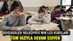 Şehzadeler Belediyesi'nin Lgs Kursları Tüm Hızıyla Devam Ediyor