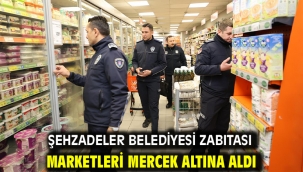 Şehzadeler Belediyesi Zabıtası Marketleri Mercek Altına Aldı