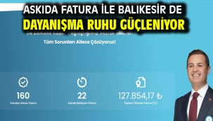 Askıda Fatura ile Balıkesir de dayanışma ruhu güçleniyor