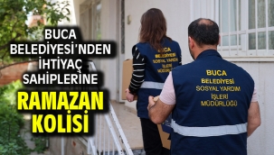 Buca Belediyesi'nden ihtiyaç sahiplerine Ramazan kolisi