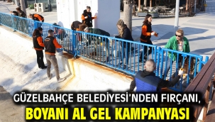 Güzelbahçe Belediyesi'nden Fırçanı, Boyanı Al Gel Kampanyası