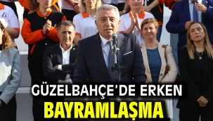 Güzelbahçe'de erken bayramlaşma