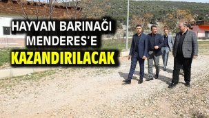 Hayvan Barınağı Menderes'e Kazandırılacak