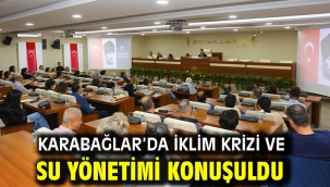 Karabağlar'da iklim krizi ve su yönetimi konuşuldu